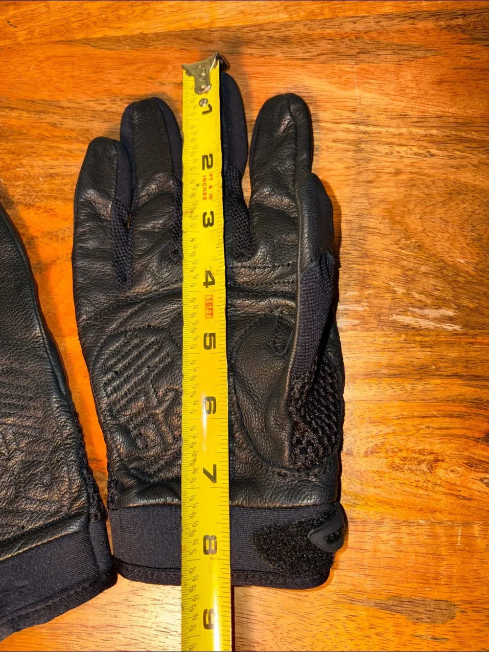 ICON Twenty Niner Black Leather Gloves Women’s XXL
